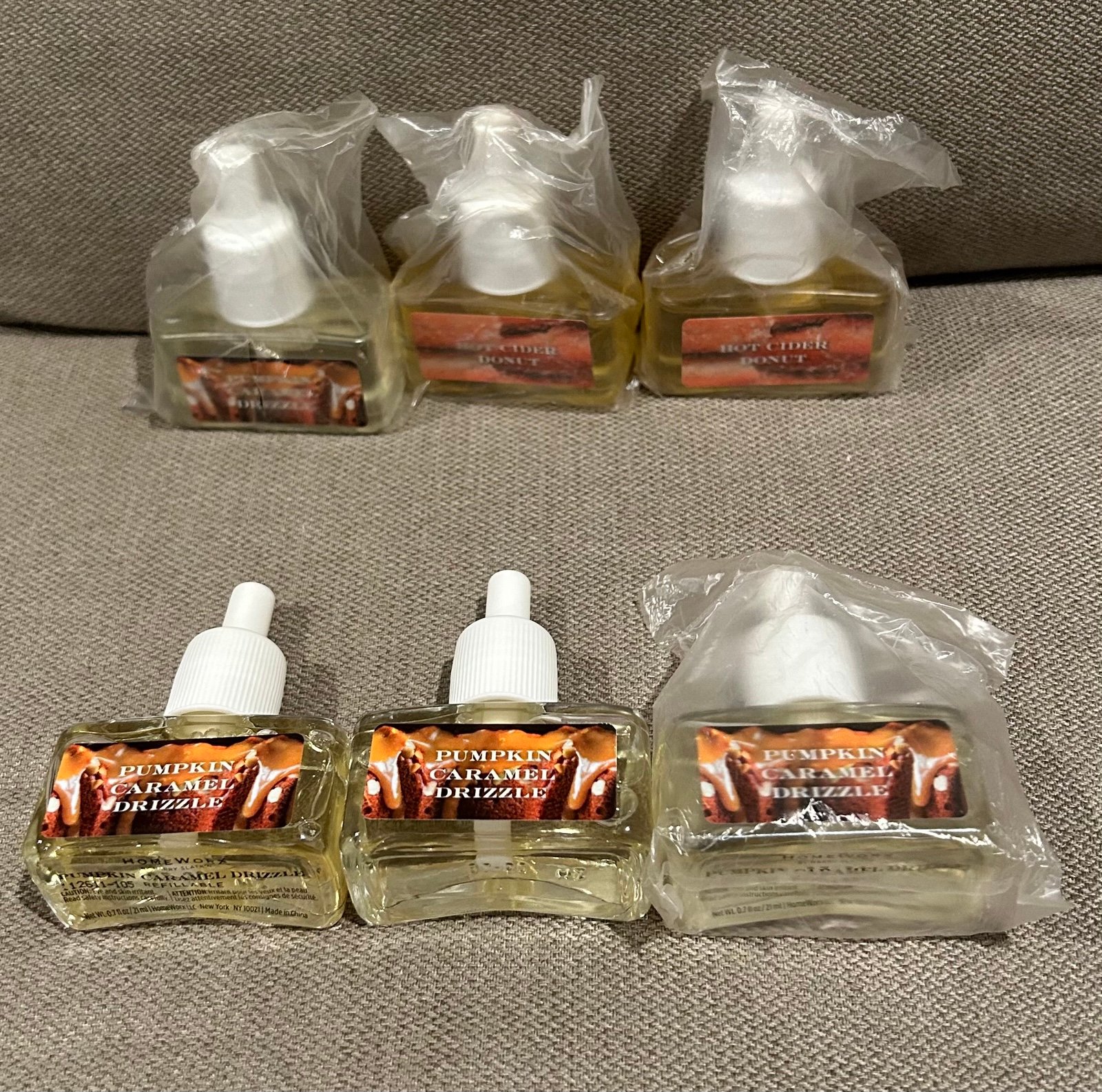 Homeworx Slatkin + Co Refill For Plug-In Pumpkin Caramel Drizzle Hot Cider Donut