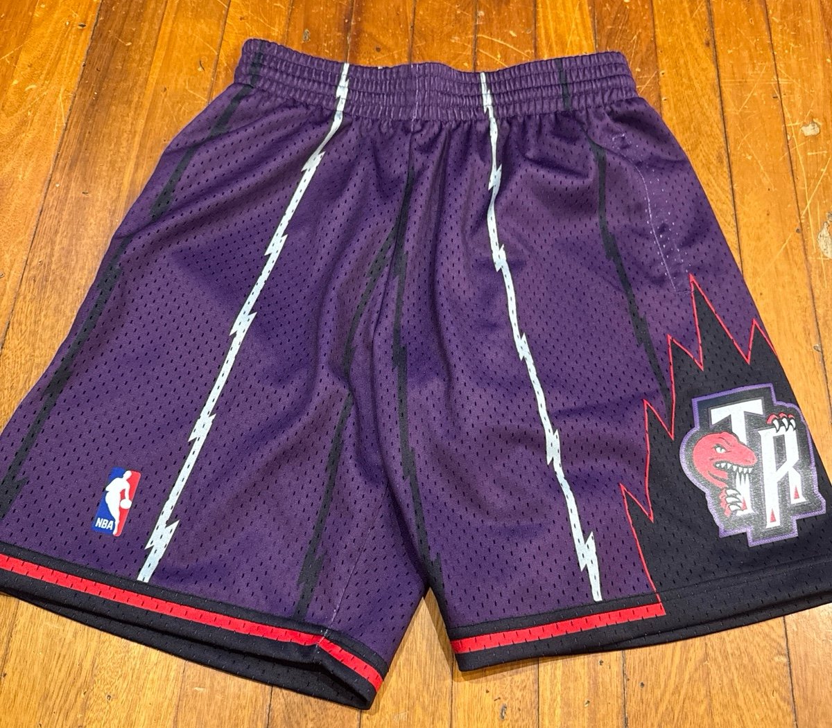 Hardwood classic Toronto raptors shorts