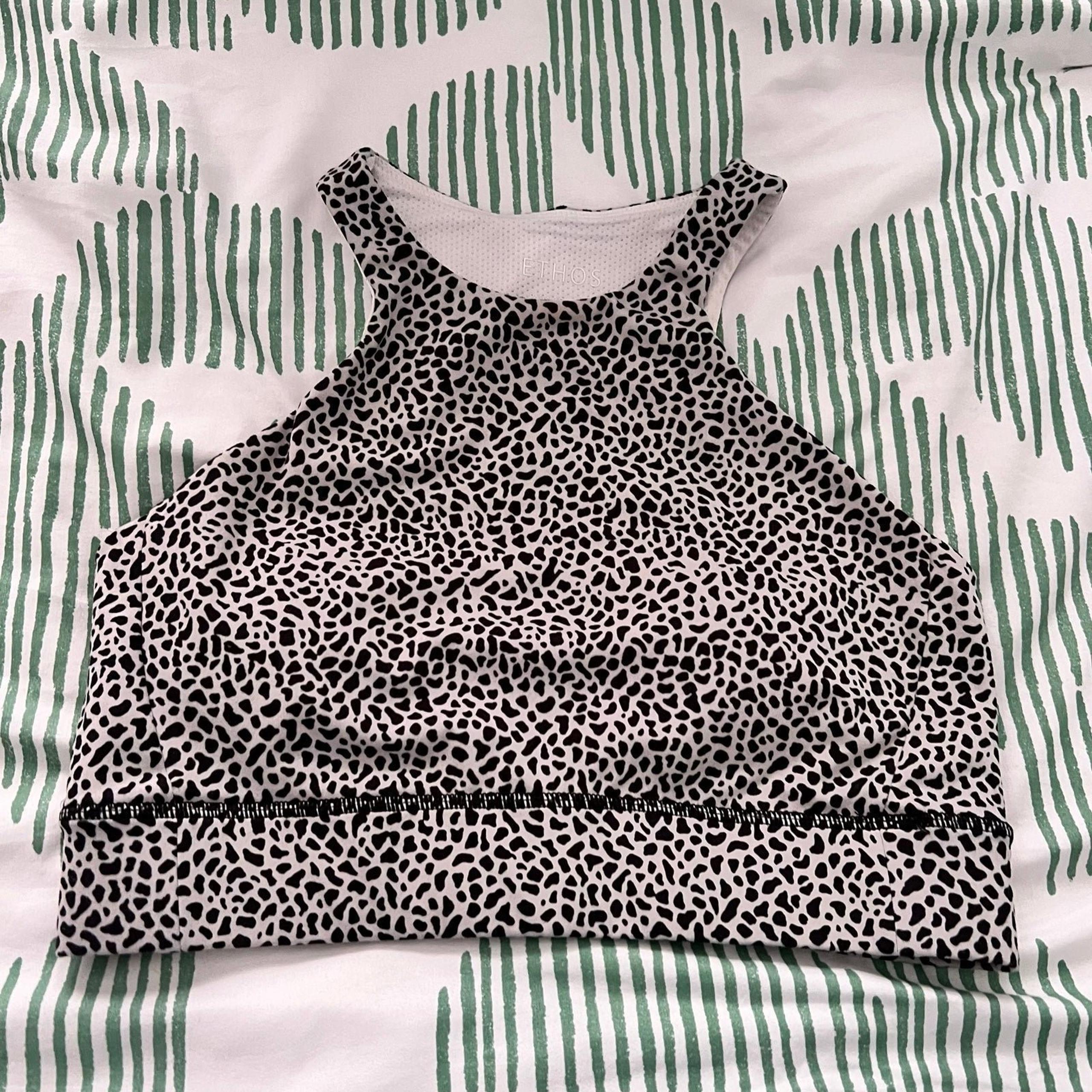 Ethos cheetah high neck Sports Bra