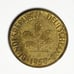 1950 Germany, 10 Pfennig, (G) Staatliche Münze Baden-Württemb erg, Karlsruhe