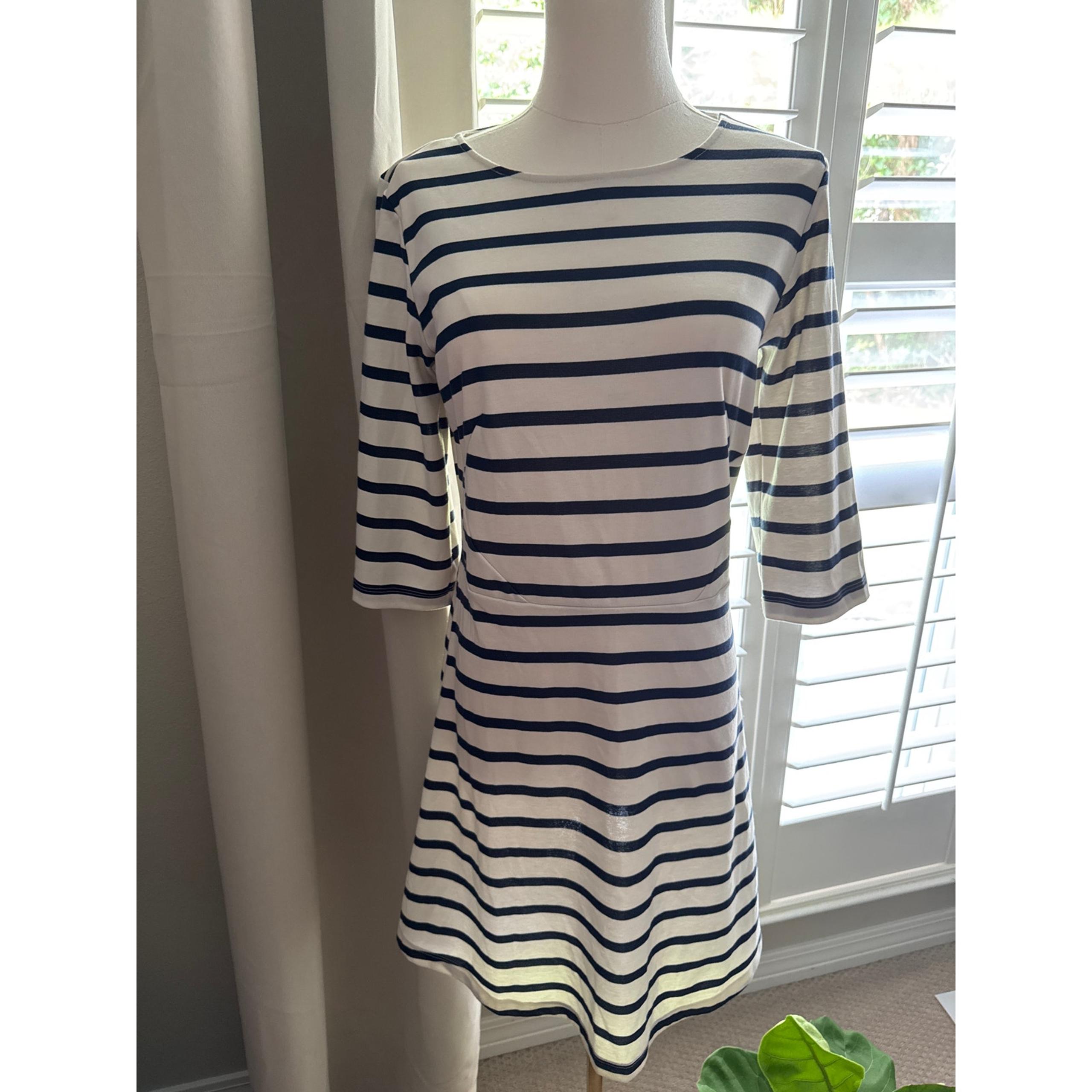 H&M Striped Dress A Line M