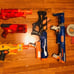 Nerf Gun Collection with Ammos