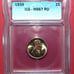 1939 1c Wheat Cent PENNY ICG MS-67 RED Inv#P242-EM48-23