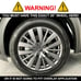 For 2022-2024 Nissan Pathfinder SL 20 Wheel Gloss Black Skin Covers Set 4