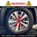 For 2022-2024 Nissan Pathfinder SL 20 Wheel Gloss Black Skin Covers Set 4