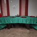 NEW Christmas Jacquard Tablecloth Waterproof Elegant Damask Floral Pattern 52x70