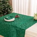 NEW Christmas Jacquard Tablecloth Waterproof Elegant Damask Floral Pattern 52x70