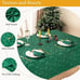 NEW Christmas Jacquard Tablecloth Waterproof Elegant Damask Floral Pattern 52x70