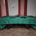 NEW Christmas Jacquard Tablecloth Waterproof Elegant Damask Floral Pattern 52x70