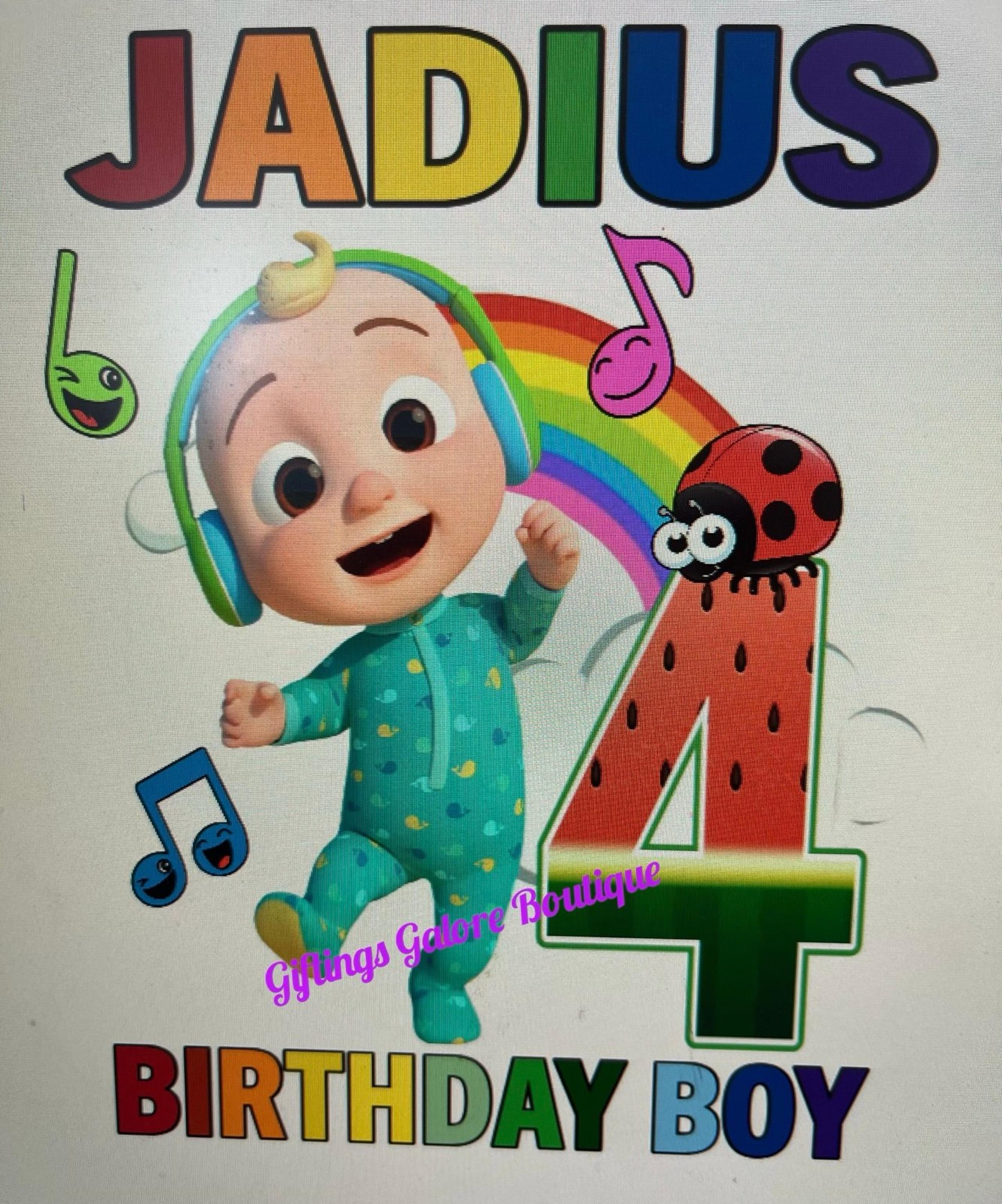 Cocomelon birthday boy or girl  Shirt