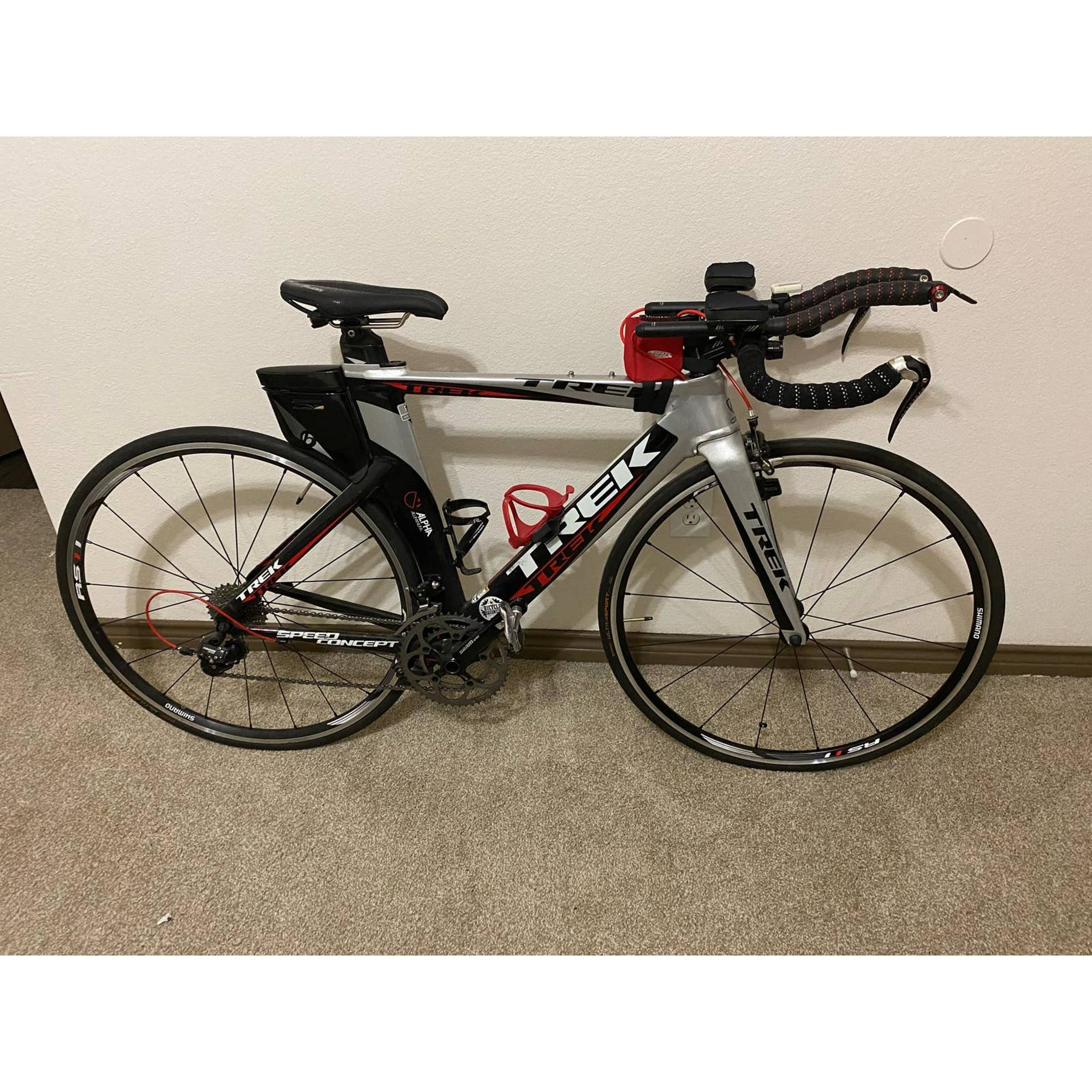Road Bike Trek Alpha Aluminum Size Medium Gray/Black
