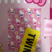 Hello Kitty pink love & flowers valentines TWIN blanket