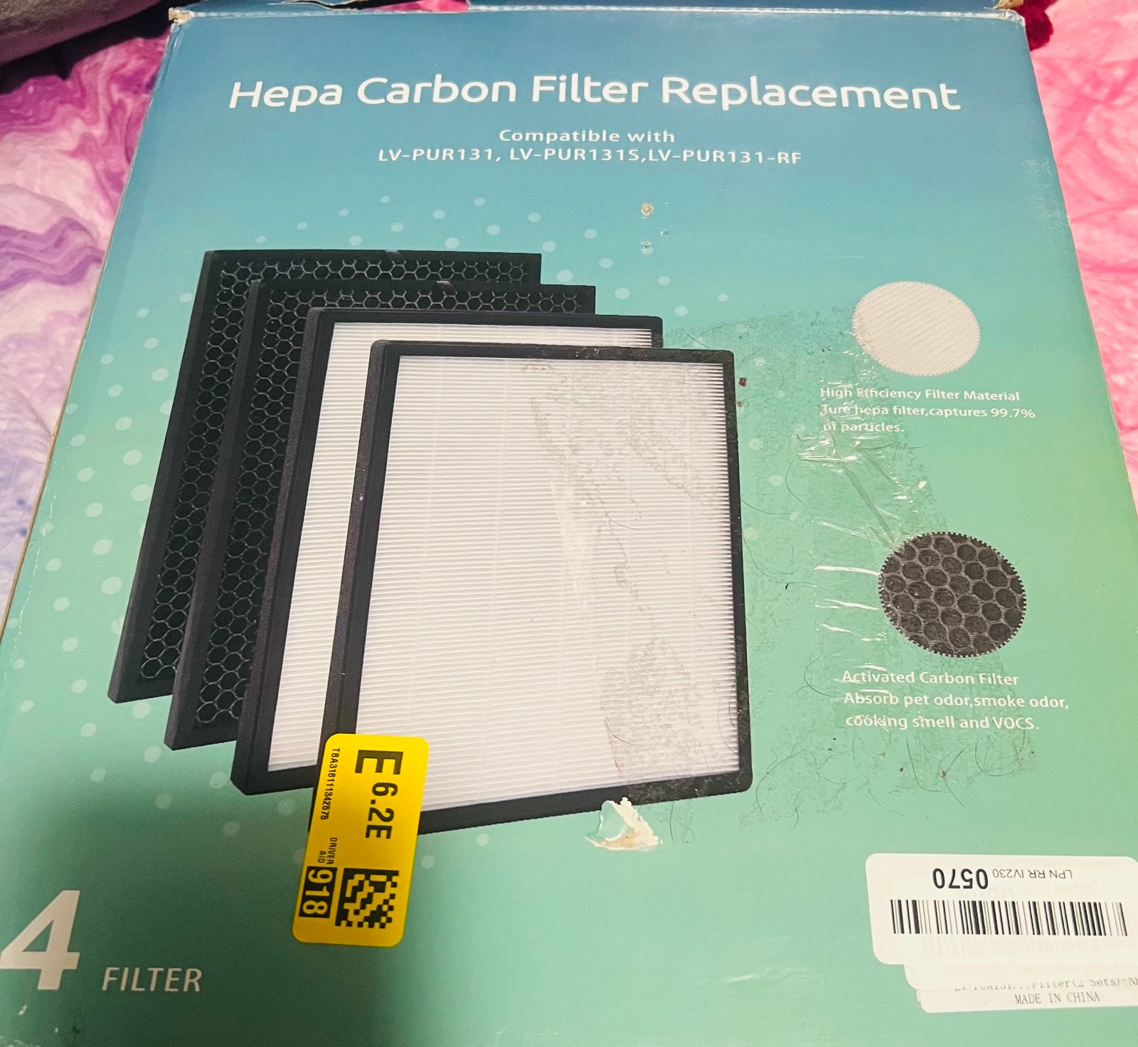 Hepa Carbon Filter Replacement
