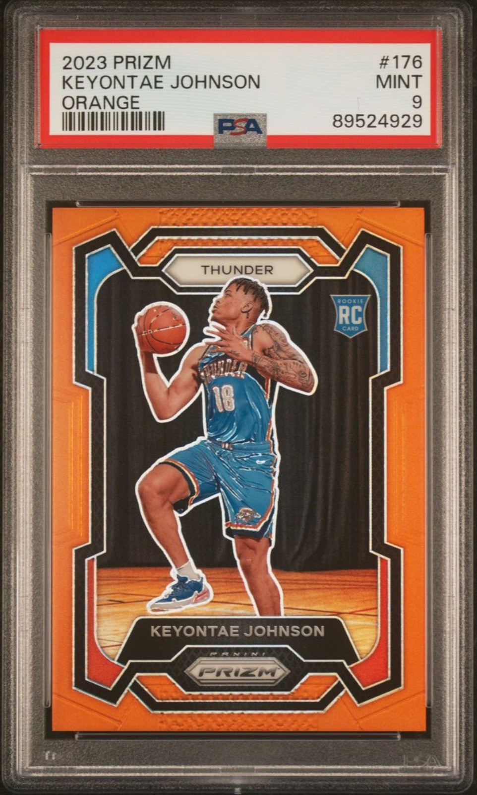 2023 Prizm Keyontae Johnson Orange Rookie