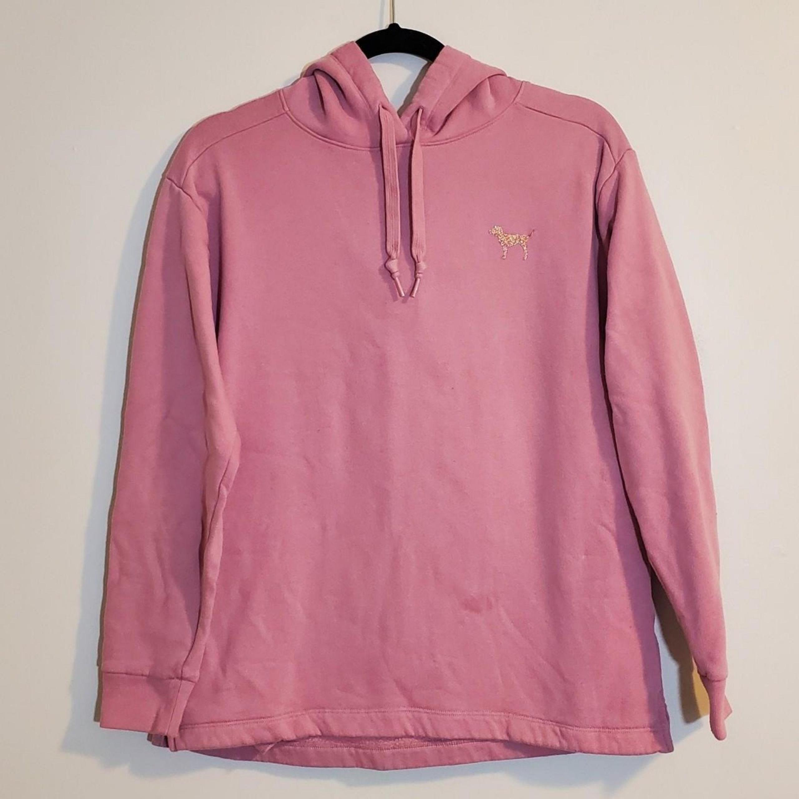 PINK Pullover Hoodie / Women's Small