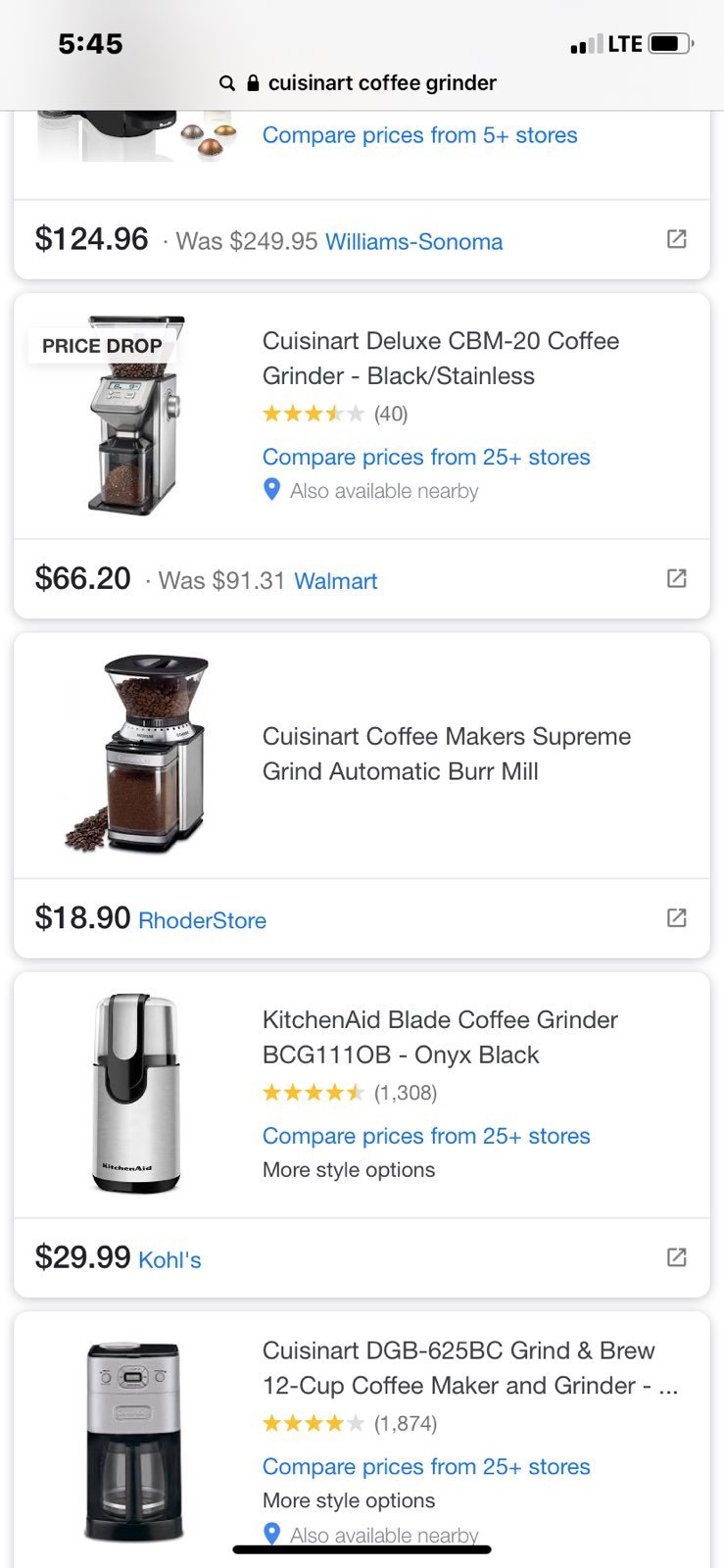 coffee maker