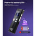64GB Digital Voice Activated Recorder with Playback - 3072Kpbs HD Dual MIC Tape