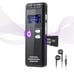 64GB Digital Voice Activated Recorder with Playback - 3072Kpbs HD Dual MIC Tape