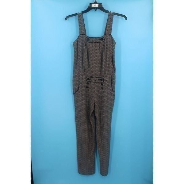 DAUGHTERS OF THE LIBERATION BLACK GRAY PRINTED ROMPER SIZE 00