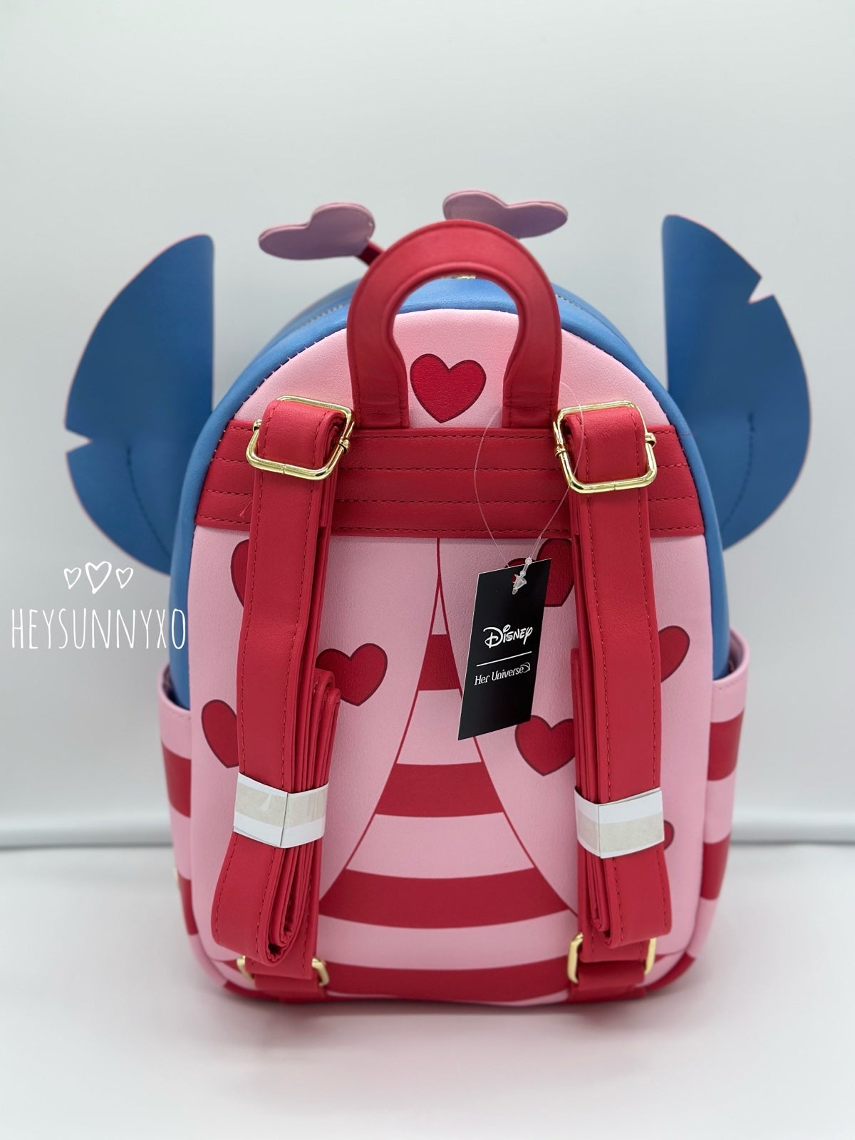 Disney Lilo and Stitch shops Lovebug Valentine Winking Mini Backpack Set Love Cosplay