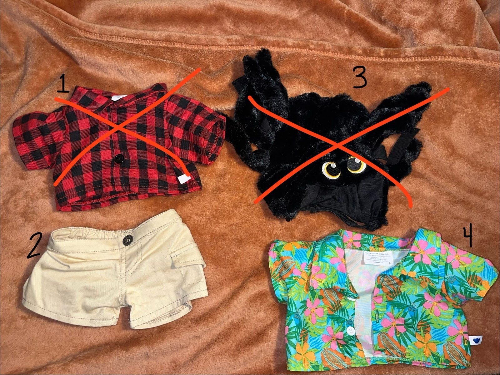 Build-A-Bear outfits