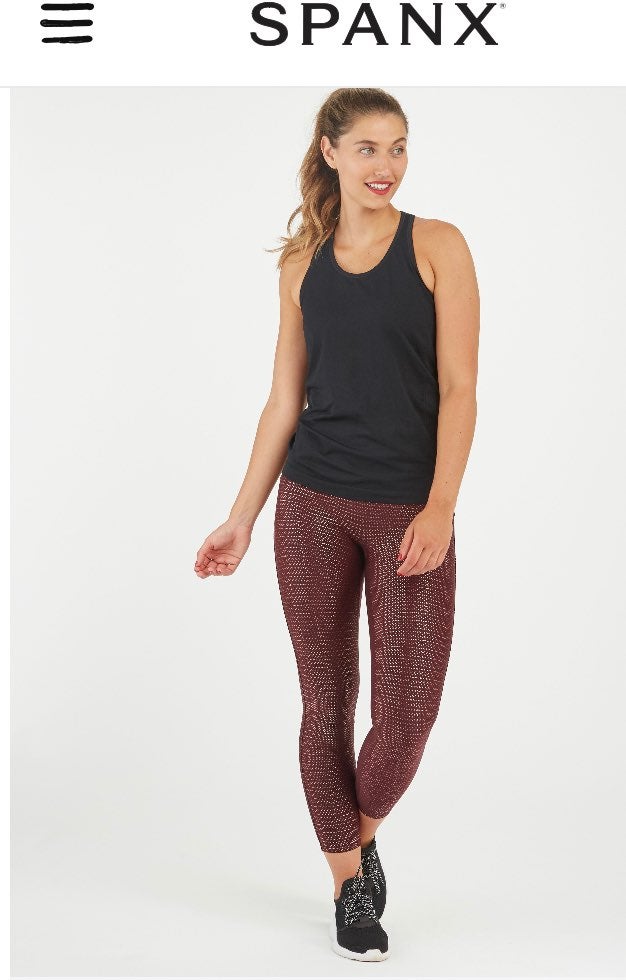 NEW▪️SPANX Booty Boost®️ Active 7/8 Leggin
