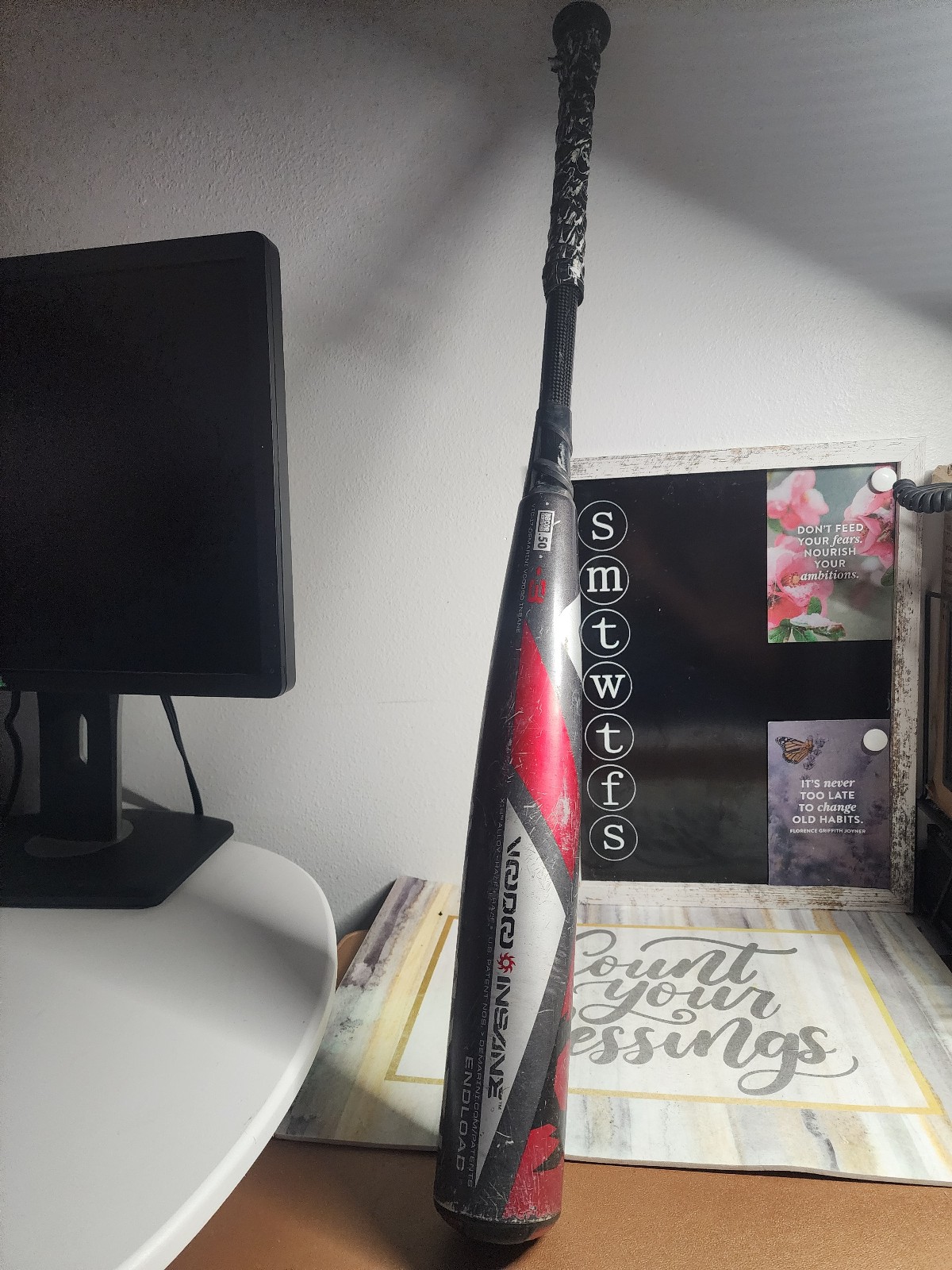 Demarini Voodoo Insane BBCOR 32in 29oz Drop -3 Endload Vic-17.