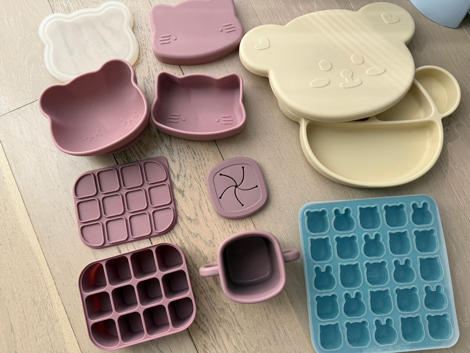 Kids plate snack bowl muffin bakeware