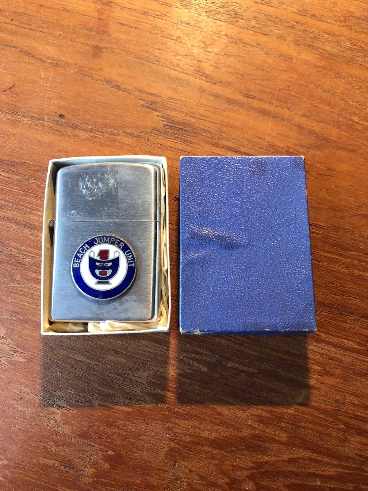 Vintage Zippo Lighter Beach Jumper Unit - Military Vintage Zippo Lighter, 1970,