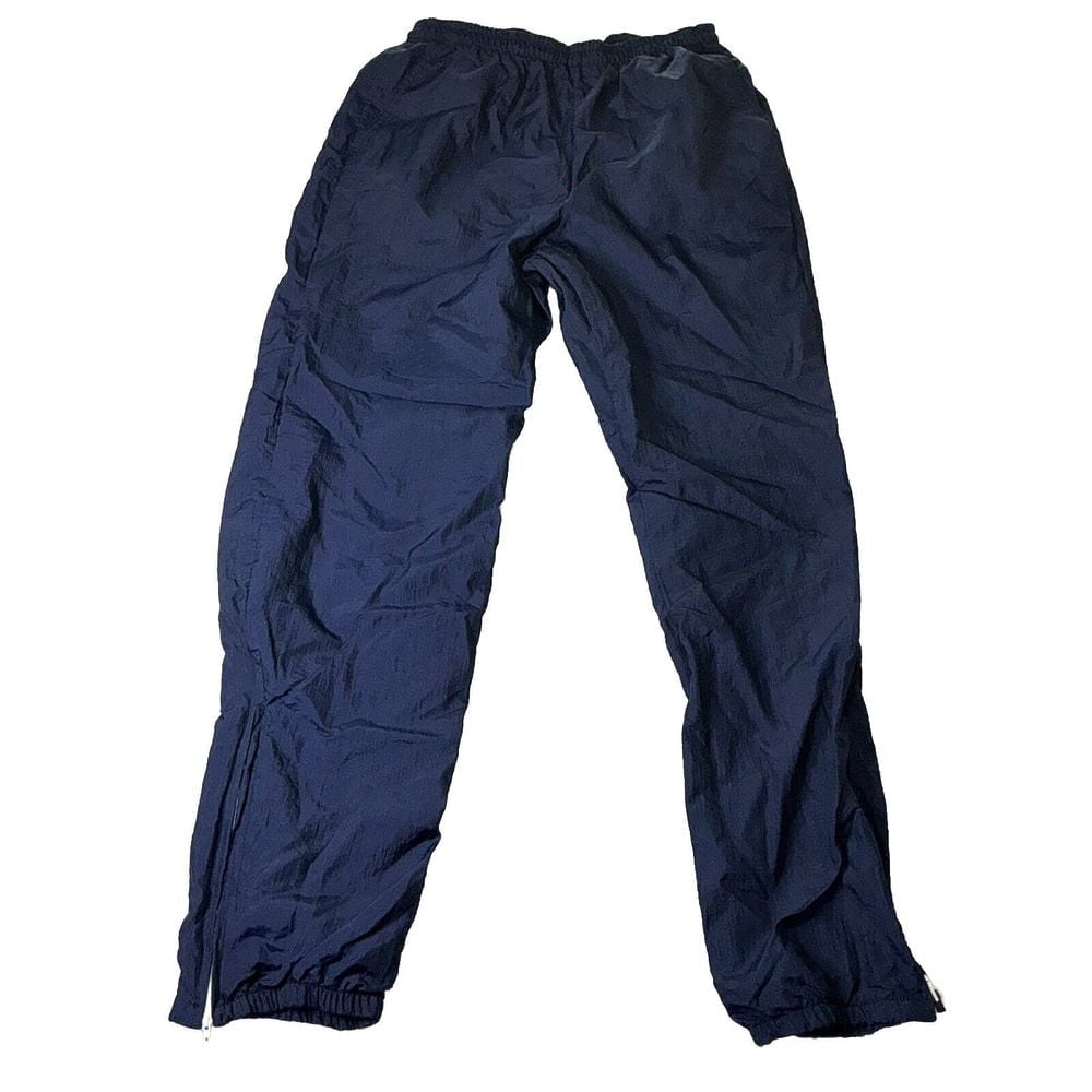 Vintage 90s Men's M WindBreaker Track Pants Jogger United Sports Apparel Blue