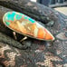 Sterling Silver Oyster Turquoise Ring - Size 7 - NWOT