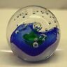 Beautiful Vintage Hand Blown Glass Blue Beautiful Vintage Hand Blown Glass Blue
