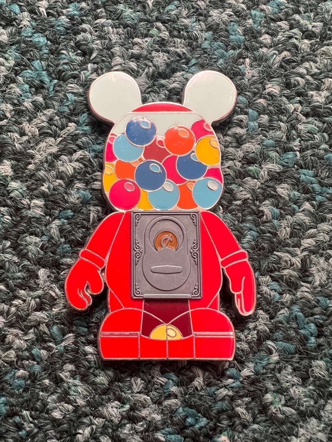 DISNEY PIN VINYLMATION JUMBO GUMBALL MACHINE LIMITED EDITION 1000 PINS