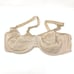 Wacoal Bra Women's Size 34DD Halo Lace Underwire Unlined Nude Beige