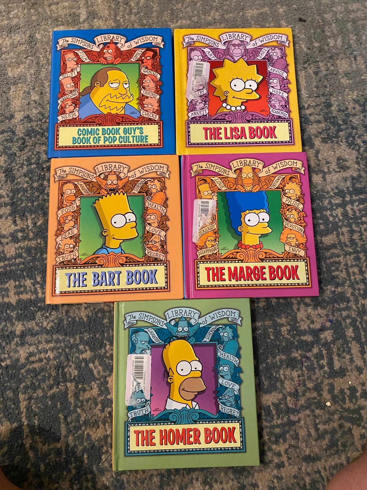 Simpsons books