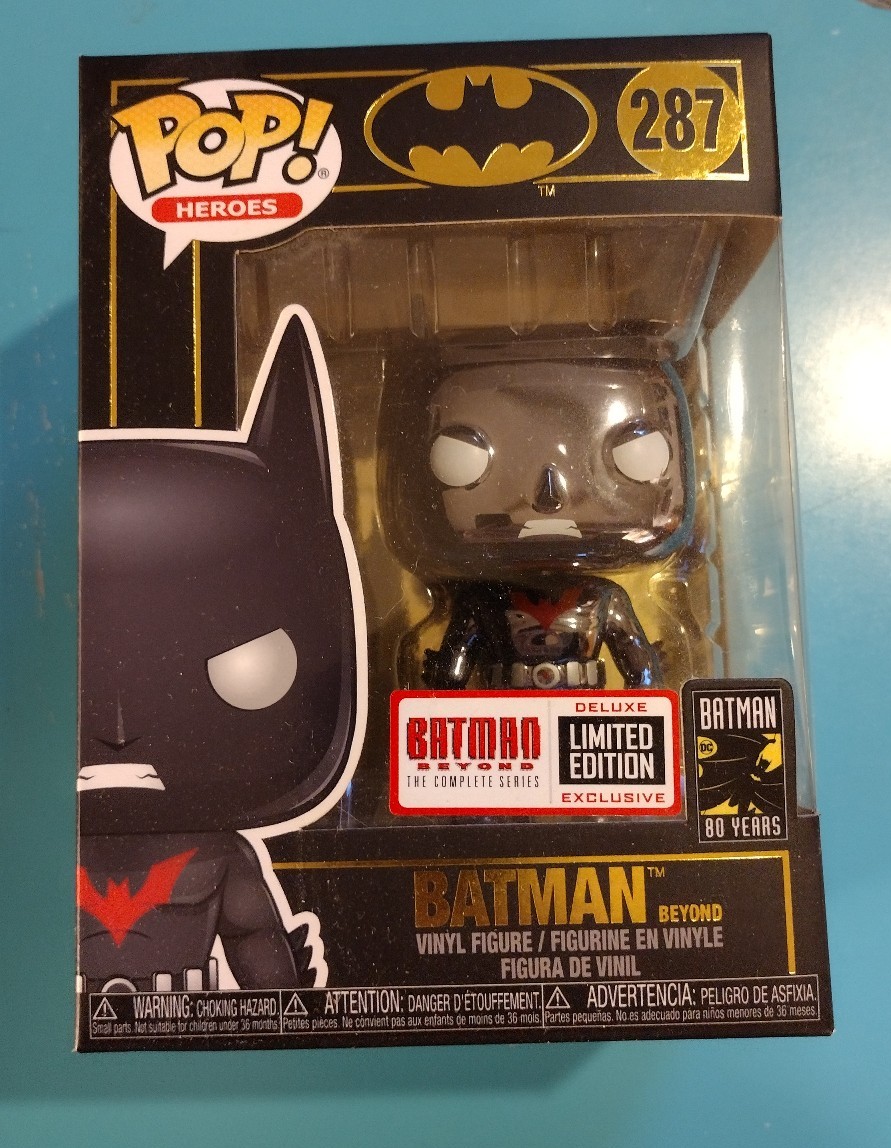 Batman Beyond Funko Pop 287 Deluxe Limited Edition Exclusive