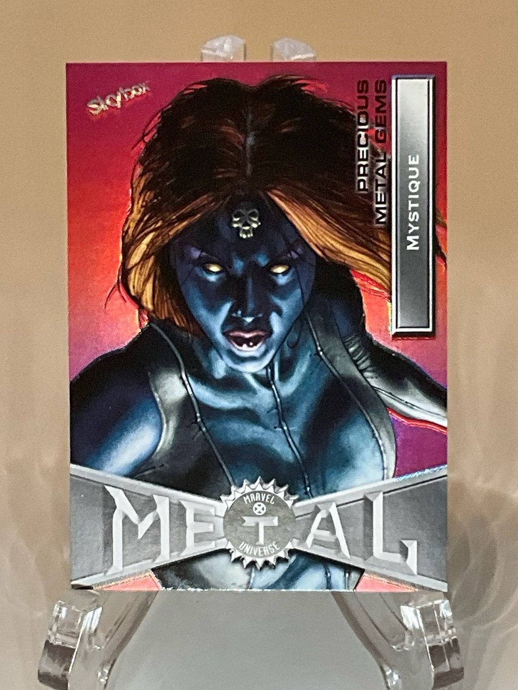 2020 Skybox Marvel X-men [Red PMG] /100 ~ Mystique #87