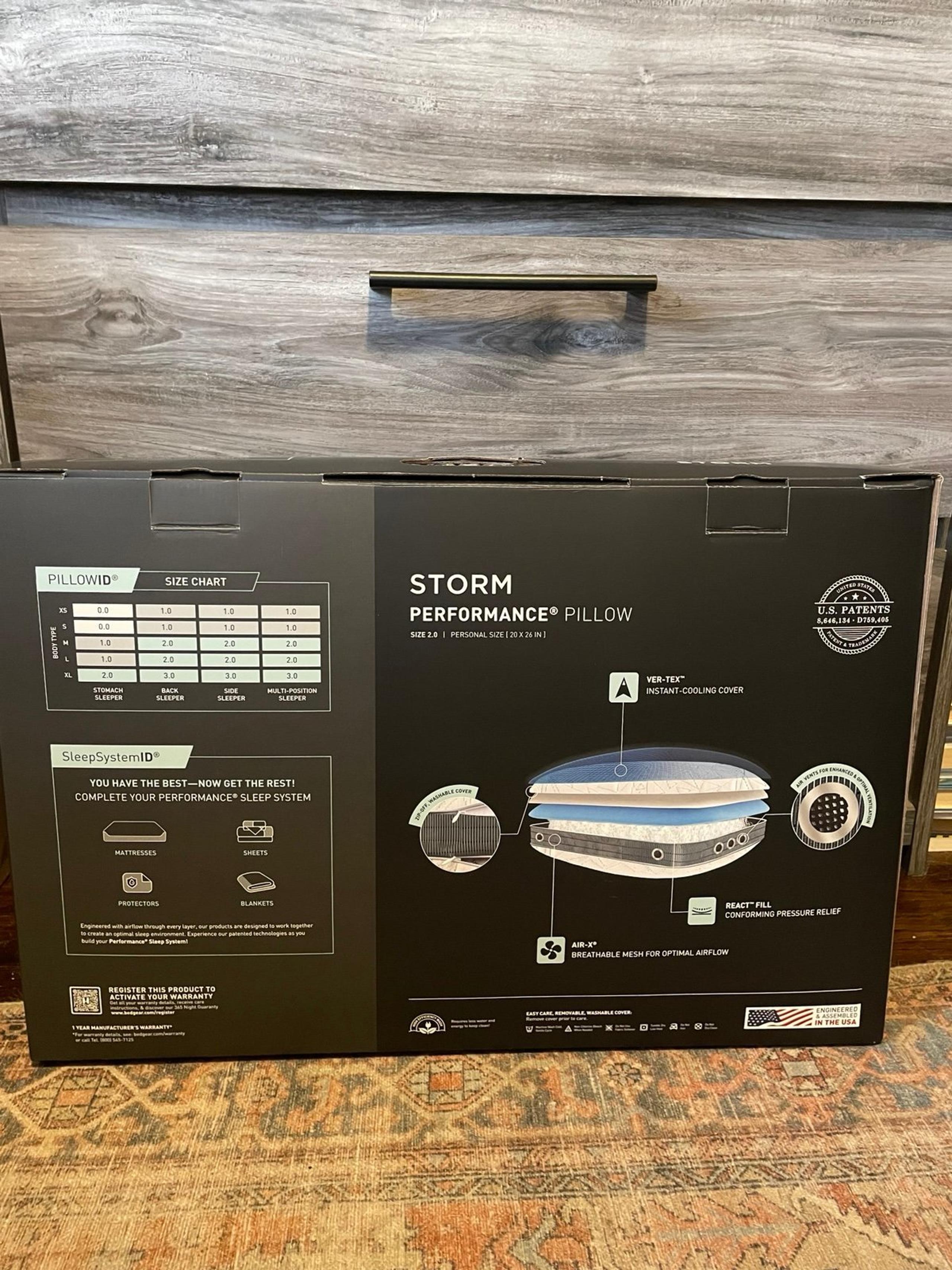 Bedgear Storm 2.0 Pillow