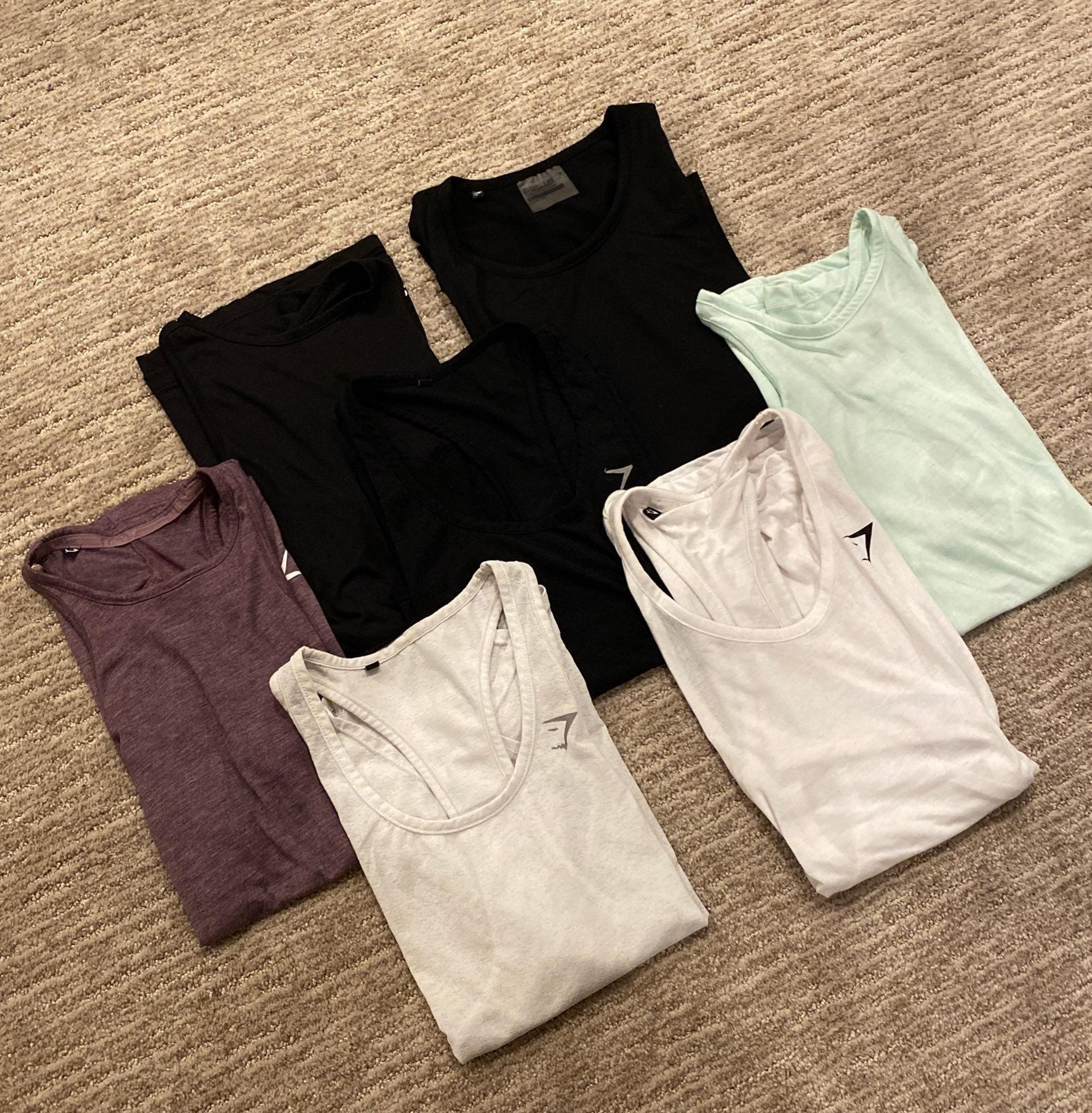 Gymshark Tank Tops (Bundle Pack)