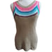 Roja Triangle Saltillo Sweater Women XS Sleeveless Brown Multicolor GeoPrint New