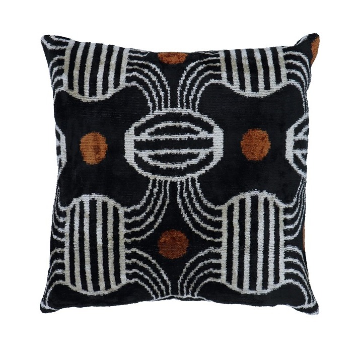 Canvello Soft Black and White Pillows for Couch | 16 X 16 in (40 X 40 Cm)