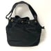LONGCHAMP LE PLIAGE NEO MEDIUM NYLON LEATHER BUCKET BLACK BAG