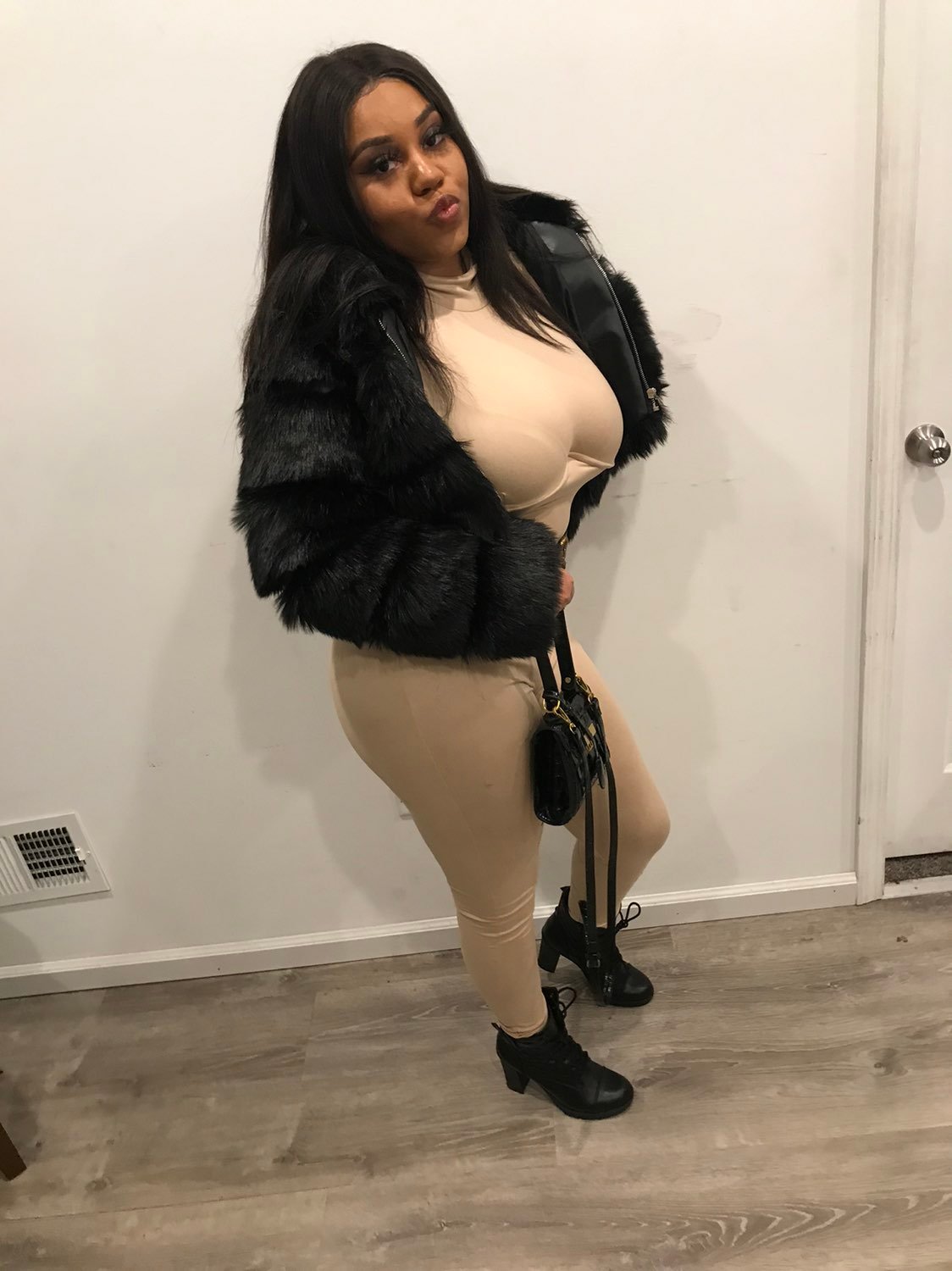 Fur coat