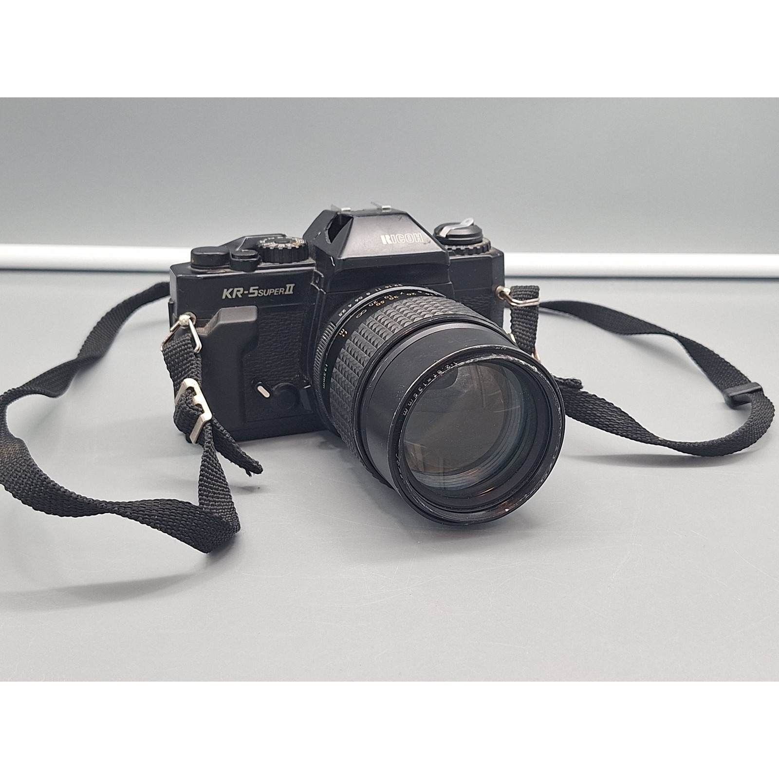 Ricoh KR-5 Super II 35mm SLR Film Camera with Lens Vintage Photography UNTESTED