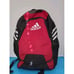 Adidas Stadium II Backpack Red/Black Sports School Bag with Reflective Stripes