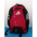 Adidas Stadium II Backpack Red/Black Sports School Bag with Reflective Stripes