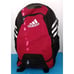 Adidas Stadium II Backpack Red/Black Sports School Bag with Reflective Stripes