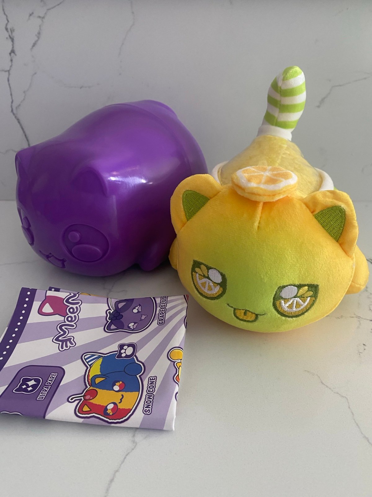 Aphmau MeeMeows 5” Carnival Treats Mystery Plush Lemonade Cat