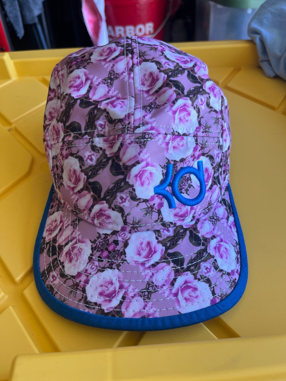 Men’s Nike Kevin Durant KD Aunt Pearl Pink Floral Hat OSFM