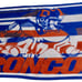 VTG San Marcos Denver Broncos NFL Stadium Blanket Lap Throw Ryltex 63x30 Orange